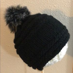 Brand New Handcrafted Black Knitted Hat/Beanie